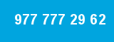 977 777 29 62 977 777 29 62